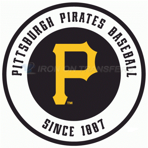 Pittsburgh Pirates Iron-on Stickers (Heat Transfers)NO.1826